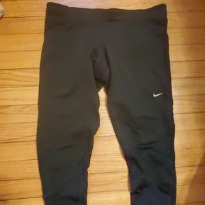 Nike running black tights